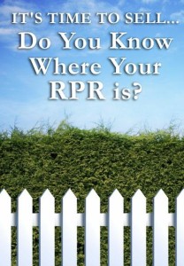 Do you know where your RPR is